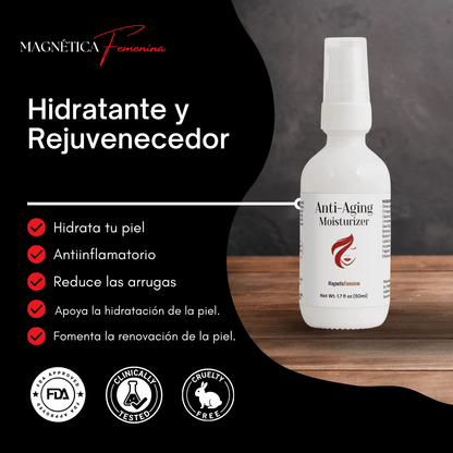 Crema hidratante antiedad para piel normal - MagnéticaFemeninaoption2#MagnéticaFemenina