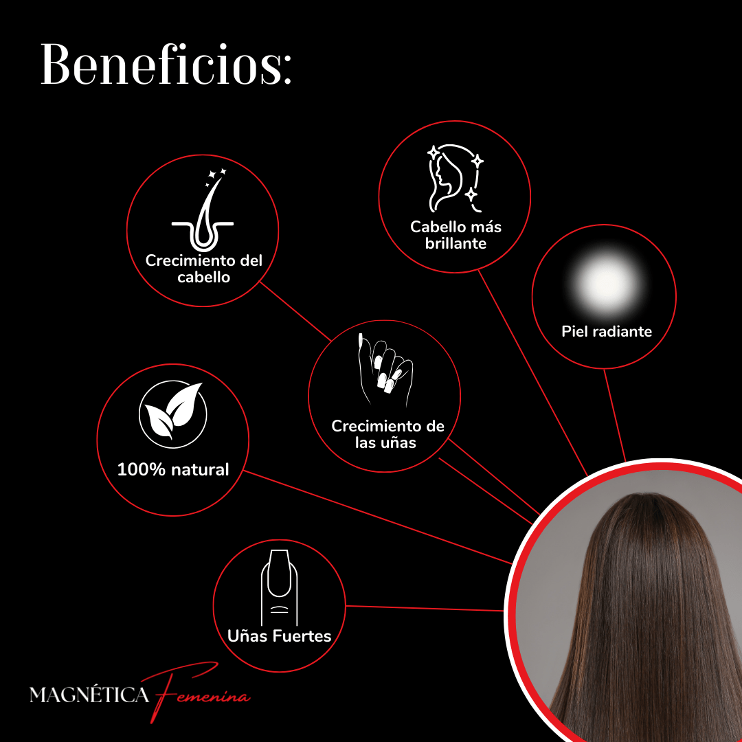 Esenciales para cabello, piel y uñas - MagnéticaFemeninaoption2#MagnéticaFemenina